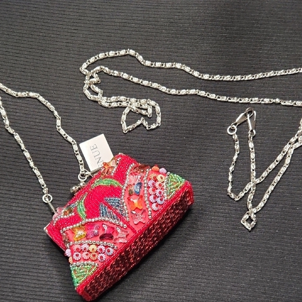 Colorful Beaded Women's Bag